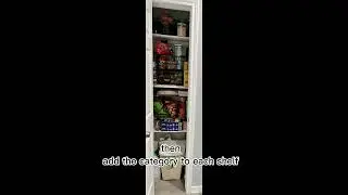 Decluttering & Organizing small pantry #pantryorganization #simplehappylife #shorts #declutter