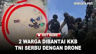 KAMPUNG BOR MENCEKAM! OPM Yahukimo Bantai 2 Warga Sipil, DRONE Kepung Markas KKB
