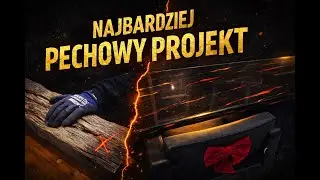 Ze starej krokwi i żywicy powstał blat … było blisko porażki 