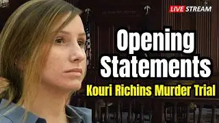 LIVE Court Stream: Kouri Richins Murder Trial Opening Statements