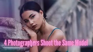 4 Photograhers Shoot the Same Model