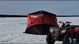 Ice Fishing Burt Lake