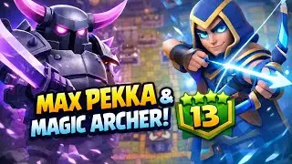 🔥 PEKKA MAX + Magic Archer = DEADLY Combo | Clash Royale Insane Push