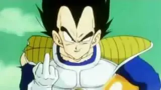 Dragonball z  Vegeta & Recoome Gives the Middle Finger