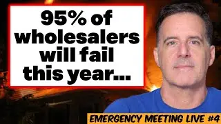 Get Ready for the Wholesaling Chaos of 2024 // Rick Ginn Emergency Meeting