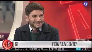 Canal 3 entrevista a Carolina Labayru y MAximiliano Pullaro