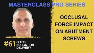 How can occlusal forces affect abutment screws? | FOR DENTIST AND IMPLANTOLOGIST  VIEWING ONLY