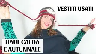 Haul VESTITI USATI calda e autunnale - Tutto quello che ho trovato a ottobre! 🍂🍁🌰