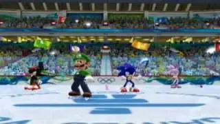 Mario and Sonic at the Olympic Winter Games Playthough [Team] [Day 11]