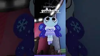 New Flutter Frosty Fluff skin! #dandysworld #robloxdandysworld #roblox