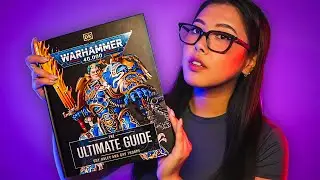 ASMR 📖 Reading The Warhammer 40,000 'ULTIMATE GUIDE' ✨ Soft Whispers & Paper Tracing For Sleep 💤