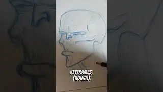 THE MASK ANIMATION PART 1#themask #traditionalanimation  #cartoon #2danimation #animation #keyframes