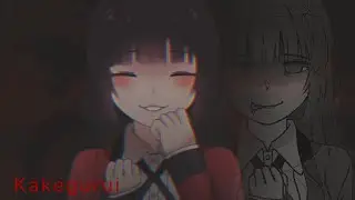 Bi-Polar MEME | Kakegurui FT. Jabami Yumeko | Artstyle! (Looped & contains flash!) (off-timing :()