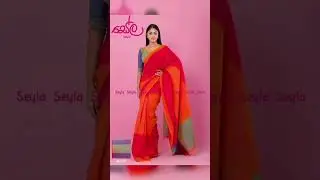 Handloom Saree අදින්න කැමති ඔයාට 🤗💚🧡
