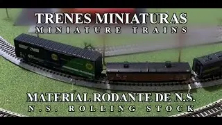 Trenes miniaturas | Material rodante de N.S./ Miniature Trains | N.S. Rolling Stock