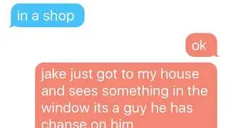 so creepy this guy has channse on him
