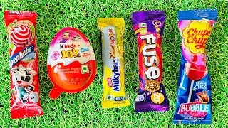 🍫🍭 Sweet Candy ASMR Satisfying Video | Unboxing Giant Chocolate Bars & Rainbow Lollipops 