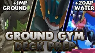 GROUND GYM DECK PREP! - POKEMON DUEL