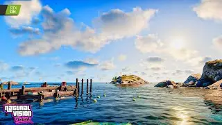 *NEW * GTA 5 NVE VOLUMETRIC CLOUDS MAY UPDATE GAMEPLAY 4K | NATURAL VISION EVOLVED CLOUDS UPDATE