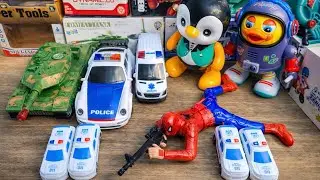 6:32 Minutes Satisfying with Unboxing police, Dolls,Toys Set,Swing&Slide Collection ASMR | Review