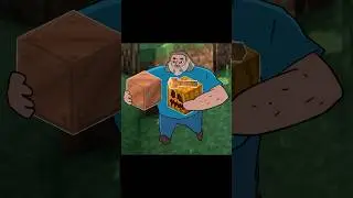 Steve create Copper Golem Minecraft movie funny animation #minecraft #minecraftmovie