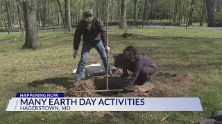Volunteers turn out in force for Washington County Earth Day activities