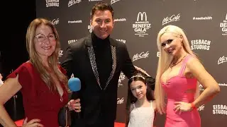 Daniela Katzenberger & Family bei der 18. McDonald&rsquo;s Kinderhilfe Benefiz Gala 2024 @ Eisbach Studios