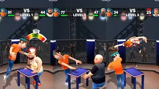 SLAP KINGS All Levels Gameplay Walkthrough Android,ios LEVEL 1-4