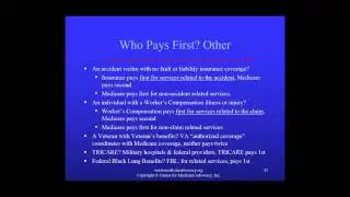 Training Video - Coordination of Benefits Under 65