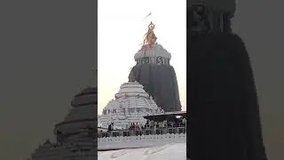 Puri jaganath temple Flag changing ceremony 