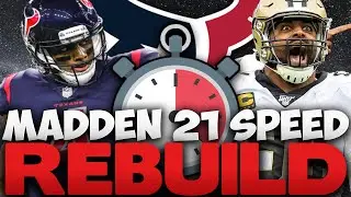 Houston Texans Speed Rebuild Challenge! We Pulled A Bill O'Brien Madden 21 Rebuild
