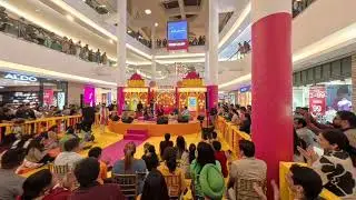✨ Diwali Celebration at Burjuman Mall Dubai | Jhilmil Diwali Lights, Dance & Family Fun 2025 🪔