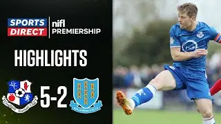 Loughgall on form! | Loughgall 5-2 Ballymena United | #sportsdirectprem