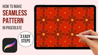Seamless Pattern Procreate Tutorial | Step-by-Step Tutorial 