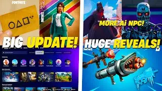 NEW Fortnite CH6 Season 3 LEAKS: Squid Game Skins, Custom Weapons & MORE!