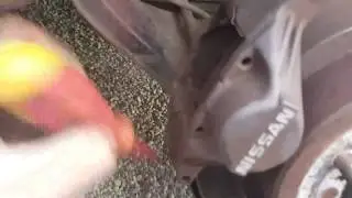 Changing the rear pads on a 300zx Z32