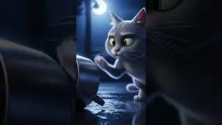 billi aur kutte ki hindi kahani | #shorts #ai #cartoon #ytshorts #moralstories #youtubeshorts #cat