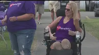 Softball tournament offers support for Poland woman who lost limbs following flu