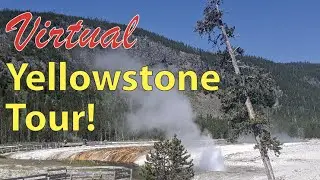 Windy Black Sand Basin With Live Narration: Virtual Yellowstone Tour!