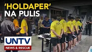 Imbestigasyon sa 6 na pulis na umano&rsquo;y sangkot sa hold-up sa Makati, sinimulan na