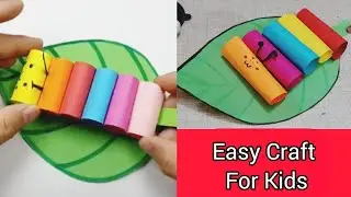 Fun And Toys Craft For Kids, easy Craft For 3 years old.
