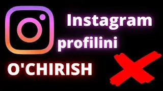 Instagram akkauntini o'chirish / instagram profilini o'chirish / Как удалить Instagram аккаунт 2021