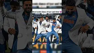 shreyas Iyer dance 😈🔥 #shorts #ytshorts #cricket #viratkohli #sg #viral