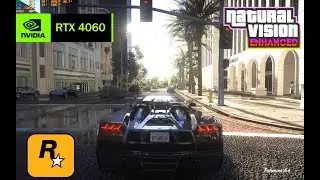 GTA V Enhanced DLSS 4.5 RT Max + NVE on RTX4060
