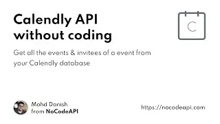 Setup Calendly API without coding 