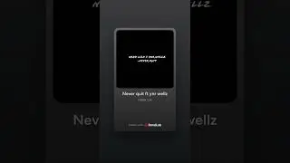 NBHK LilK x YNR Wellz -never quit