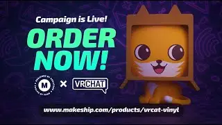 Official Makeship VRCat Vinyl Toy