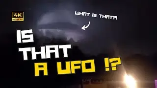НЛО или молния? 👀 Снято во время грозы в Техасе (сентябрь 2025 г.)