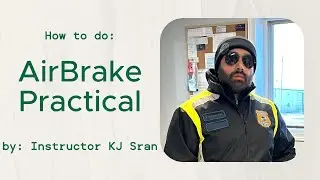 How to do AirBrake Practical for Class 1 Road Test