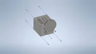 Household shredder disassembly animation